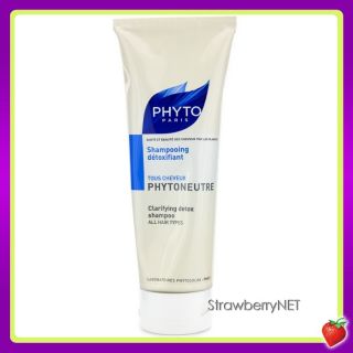 Phyto Phytoneutre Clarifying Detox Shampoo 125ml/4.45oz NEW