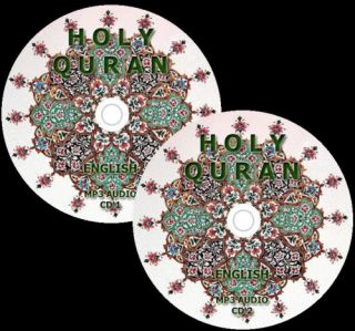 Complete Quran Koran English  Audio CD Bonus