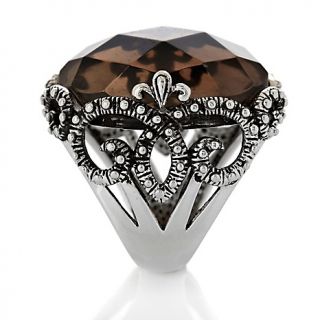 Jewelry Rings Gemstone Studio Barse Smoky Quartz Sterling Silver