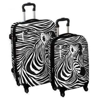 Home Luggage Wheeled Luggage it Luggage USA Zebra Head Print 2