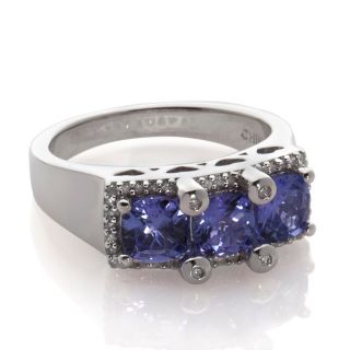 Jewelry Rings Gemstone Colleen Lopez™ Tanzanite & Diamond Oh