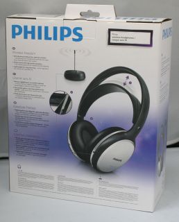  philips shc5100 wireless rechargeable hifi audio headphones w speaker