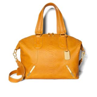 snake embossed leather satchel rating 2 $ 298 00 or 4 flexpays of $ 74