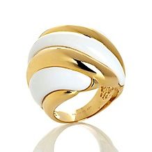 technibond ribbed white agate dome ring $ 49 90 $ 89 90