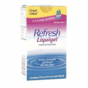 REFRESH Liquigel Lubricant Eye Drops Twinpack 2 x 0 5 oz Bottles 9