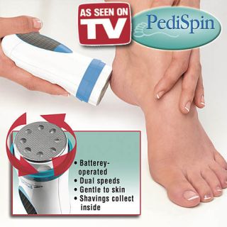 PEDI SPIN smooth feet Electric callus remover foot file pedicure AS
