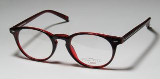  1613M 48 20 140 Burgundy Full Rim Vision Care Eyeglasses Frames