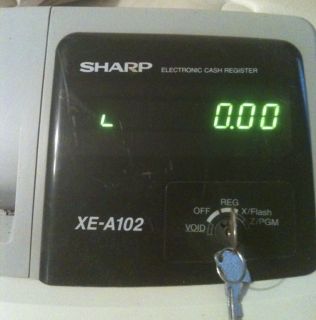  Sharp Electronic Cash Register XE A102
