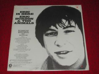 Eric Burdon The Animals Eric Is Here Mono Orig in Shrink Top Copy LP