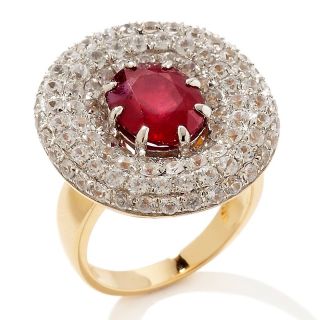 Yours by Loren Ruby and White Zircon Vermeil Ring