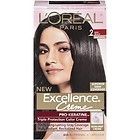Loreal Paris Excellence Creme 2 Natural Soft Black Hair Color Cream