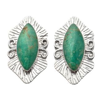 Jay King Cananea Turquoise Sterling Silver Earrings