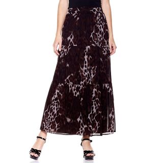  louise roe tiered leopard print maxi skirt rating 1 $ 14 98 s h $ 1
