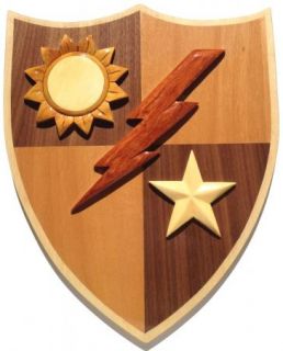 75th RANGER REGIMENT EMBLEM  Handcrafted Wooden Plaque  Army Rangers