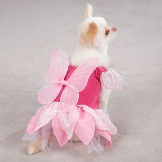 Fairy Tails Pink Costume for Dogs   Halloween Dog Costumes   CLOSEOUT