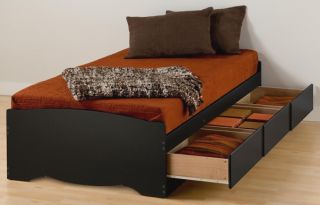 Twin Extra Long 3 Drawer Platform Storage Bed