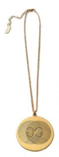 Elizabeth Cole Jewelry Gemini Pendant Necklace