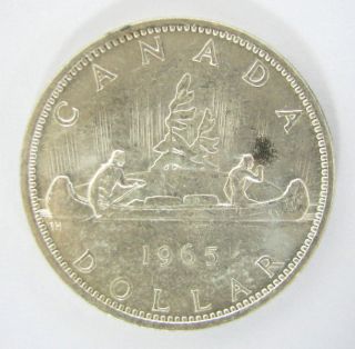 Canada Silver 800 Dollar 1965 Elizabeth II Coin 23 »
