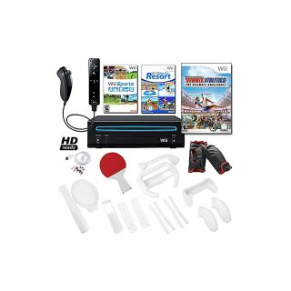 113 3936 nintendo wii 3 game sports system bundle with sports