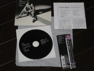 Eric Carmen Change of Heart CD Japan Mini LP 9 Tracks OBI