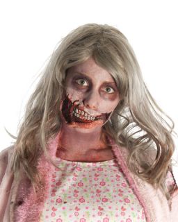 Walking Dead Little Girl Mouth Latex Prosthetic Makeup Kits Halloween
