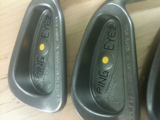 Ping Eye 2 Plus Iron set Golf Club Ping Guyson finish! Just Beautiful
