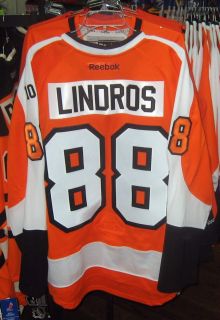 Eric Lindros 88 Flyers Winter Classic 2012 Alumni Game jersey w