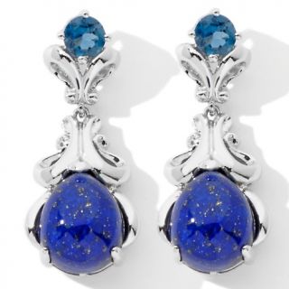162 122 victoria wieck 7ct lapis and london blue topaz sterling silver