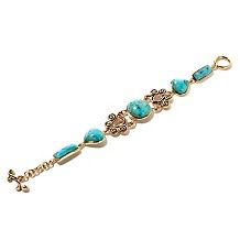 studio barse turquoise bronze 7 1 2 bracelet $ 119 90