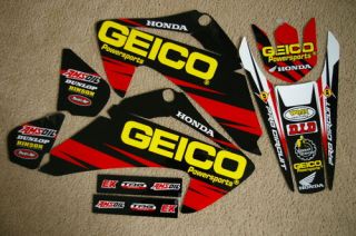 Team Geico Honda Graphics Honda CRF150 CRF230 CRF150F CRF230F CRF