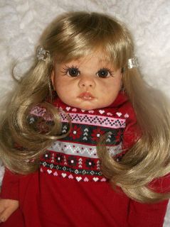  Blond Girl Gorgeous Hair Sweet Big Eyes Christmas Faith 3 Day