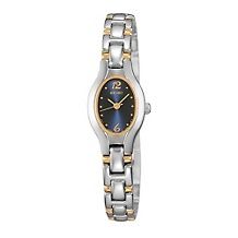 Seiko Womens Stainless Steel Quartz Watch with Mother of Pearl Dial