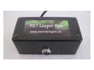 OnAirDesigns FX1 Mic Looper Box   Run Pro Audio Gear   Cb Radio NEW