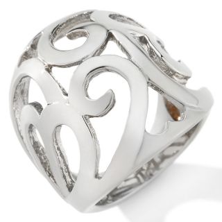 127 046 stately steel stately steel filigree dome ring note customer