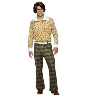 Peter Brady Bunch Hippie 70s TV Show Costume Adult Std