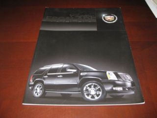 2008 Cadillac Escalade Sales Brochure ESV Ext