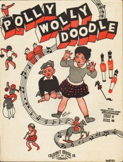 Polly Wolly DOODLE1936 Nick Manoloff Sheet Music Axelrod Cover