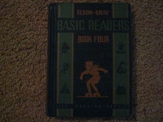 Elson Gray Basic Readers Book Four School Book Copy 1936