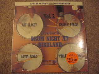  Drum Night at Birdland Vol 2 ART BLAKEY ELVIN JONES Roulette LP SEALED