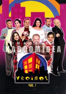 Vecinos Vol 1 Boxset 4 DVD Imported Serie Mexico 4DVDS