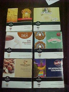 Keurig Coffee Combo Collection 6 Flavors K Cups 106 Total Cups Variety