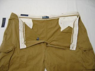  Ralph Lauren Cargo Army Fatigue Rugged Utility Shorts 54 Khaki