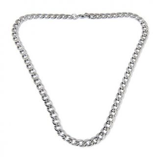 153 961 men s stainless steel 8mm curb link necklace note customer