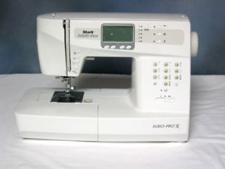 Euro Pro Shark 9110 Sewing Machine 400+ Stitches Alphabet & Number