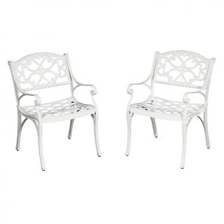 Home Outdoor Furniture Chairs Home Styles Set of 2 Biscayne White