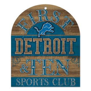 162 745 football fan nfl first and ten wood sign lions rating 1 $