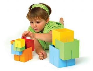 Dado Cubes Building Architectural Design Smart Art Toy