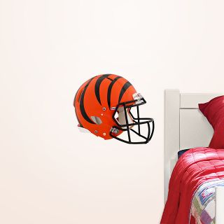 Cincinnati Bengals Fathead Official Helmet Logo NFL 11x9 Vinyl Wall