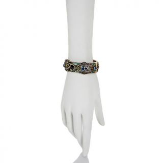 Heidi Daus Nouveau Chic Crystal Accented Bangle Bracelet