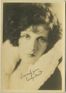 Evelyn Brent 1920s Vintage 5x7 Movie Star Fan Photo